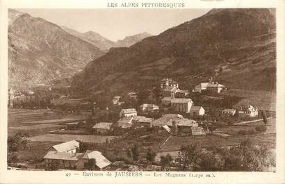 / CPA FRANCE 04 "Environs de Jausiers, les magnans"