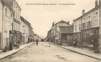 CPA FRANCE 70 "Vauvillers, la grande rue"