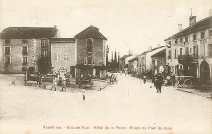 CPA FRANCE 70 "Vauvillers, Hotel de la poste"