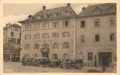 CPA FRANCE 25 "Lac ou Villers, Hotel de France"