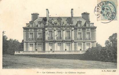 CPA FRANCE 59 "Le Cateau, le chateau Seydoux"