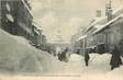 CPA FRANCE 25 "Pontarlier, la grande rue  sous la neige"