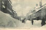 25 Doub CPA FRANCE 25 "Pontarlier, la grande rue  sous la neige"