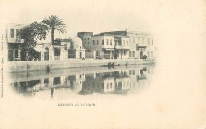 CPA EGYPTE "Médinet El Fayoum" / Ed. BERGERET