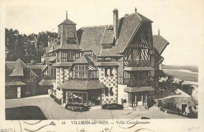 CPA FRANCE 14 "Villers sur Mer, Villa Castellamare"