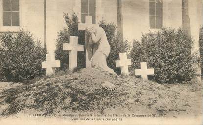 CPA FRANCE 51 "Sillery, monument aux morts"
