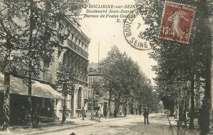 CPA FRANCE 92 "Boulogne, bld J Jaurès"