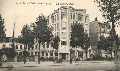 CPA FRANCE 92 "Neuilly sur Seine, la nouvelle poste"