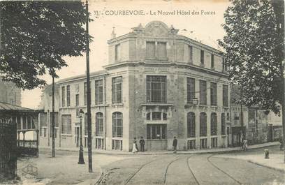 CPA FRANCE 92 "Courbevoie, le nouvel Hotel des Postes"