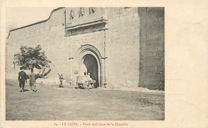 CPA EGYPTE "Le Caire, porte intérieure de la Citadelle" / Ed. BERGERET