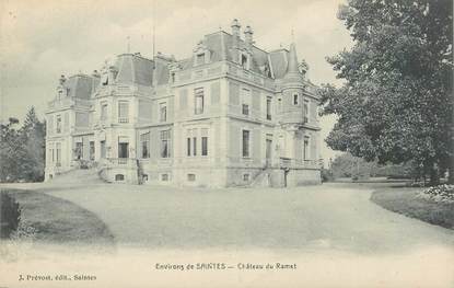 CPA FRANCE 17 "Env. de Saintes, Chateau du Ramet"