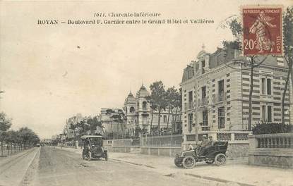 CPA FRANCE 17 "Royan, Bld Garnier"