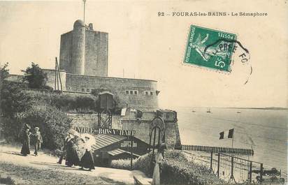 CPA FRANCE 17 "Fouras les Bains, le sémaphore"