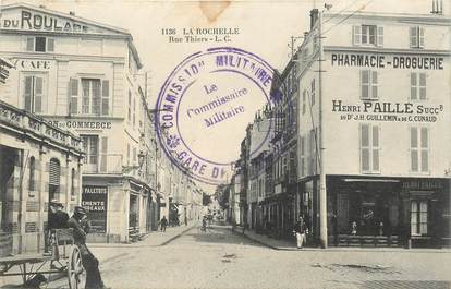 CPA FRANCE 17 "La Rochelle, rue Thiers"