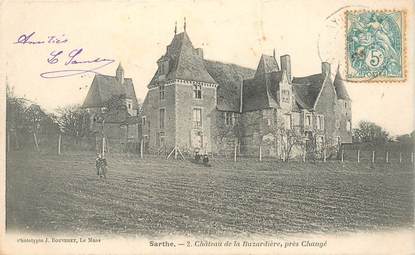 CPSM FRANCE 72 "Chateau de la Buzardière près Changé"