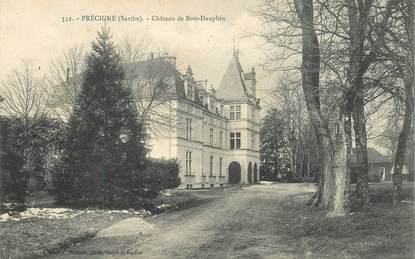 CPA FRANCE 72 "Précigné, Chateau de Bois Dauphin"