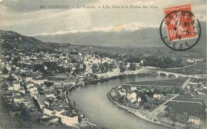 CPSM FRANCE 38 "Grenoble, l'Ile Verte"