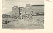 Egypte CPA EGYPTE "Thèbes, temple de Médinet Abou, pavillon de Ramsès III" / Ed. BERGERET 