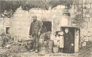 76 Seine Maritime CPA FRANCE 76 "Dieppe, les Chaumières dans la falaise"