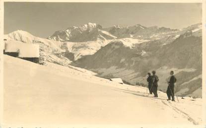 CPA FRANCE 73 "Hauteluce, le Mont Blanc"