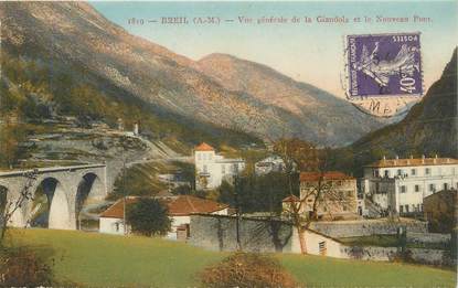 CPA FRANCE 06 "Breil, vue générale de la Giandola"