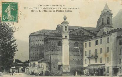 CPA FRANCE 06 "Breil, Place Biancheri"