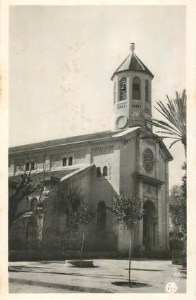 CPSM ALGERIE "Sidi Bel Abbès, Eglise Saint Vincent"