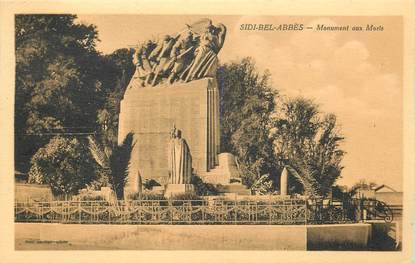 CPA ALGERIE "Sidi Bel Abbès, le monument aux morts"