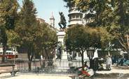 Algerie CPSM ALGERIE "Tiaret, la statue du Gal Lamoricière"