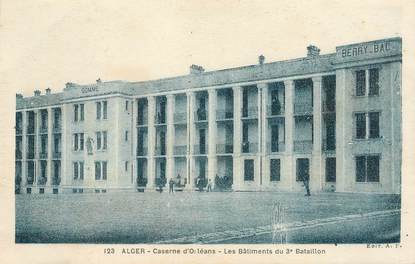 CPA ALGERIE "Alger, Caserne d'Orléans"