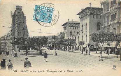 CPA ALGERIE "Alger, rue Michelet"