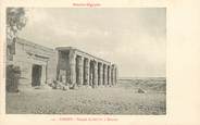 Egypte CPA EGYPTE "Kéneh, temple de Séti Ier à Kourna " / Ed. BERGERET 