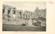 Egypte CPA EGYPTE "Thèbes, ruines à Karnak" / Ed. BERGERET 