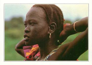 CPSM SOUDAN "Femme Nuer"