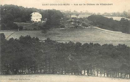 CPA FRANCE 87 "Saint-Denis-Des-Murs, Château de Villejoubert"