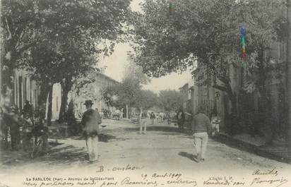 CPA FRANCE 83 " La Farlède, Avenue de Sollès-Pont"