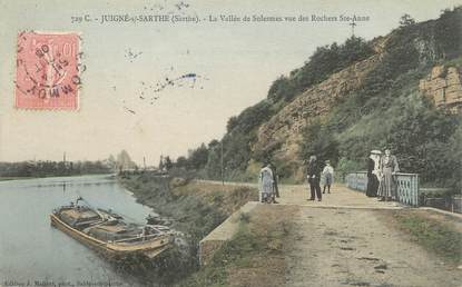 CPA FRANCE 72 "Juigné-sur-Sarthe, La Vallée de Solesmes"