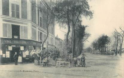 CPA FRANCE 94 "Créteil, Route d'Alfort"