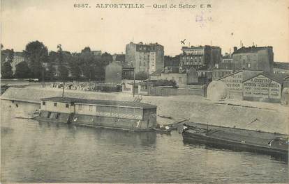 CPA FRANCE 94 "Alfortville, Quai de Seine"