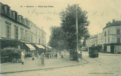 CPA FRANCE 95 "Bezons, Place des Fêtes"