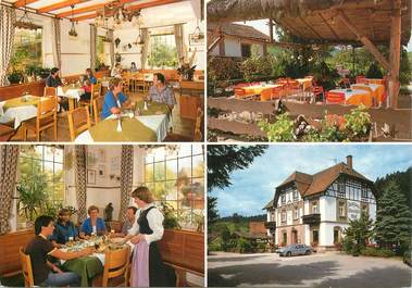  CPSM  ALLEMAGNE "Oberharmersbach, Restaurant Gasthof Pension"