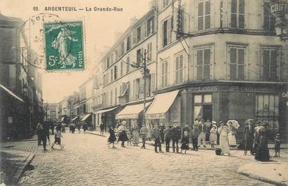 CPA FRANCE 95 "Argenteuil, La Grande Rue"