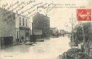 95 Val D'oise CPA FRANCE 95 "Bezons, Inondations de Janvier 1910, Rue d'Argenteuil"
