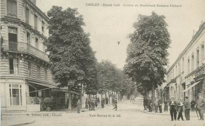 CPA FRANCE 49 "Cholet, Grand Café, Boulevard Gustave Richard"