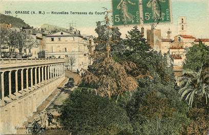 CPA FRANCE 06 "Grasse, nouvelles terrasses du Cours"