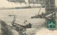 CPA FRANCE 49 "Les Ponts de Ce, Catastrophe des Ponts-de-Cé, 4 août 1907, Travaux de relèvement des débris du train"