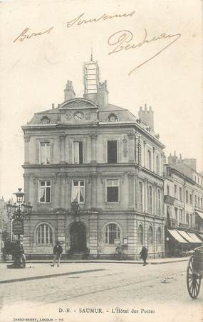CPA FRANCE 49 "Saumur, Hôtel des Postes"
