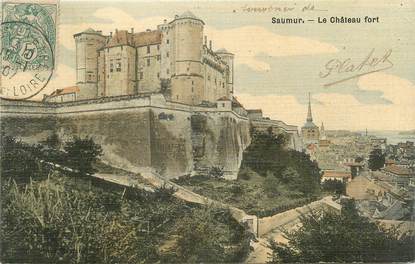 CPA FRANCE 49 "Saumur, Château Fort"