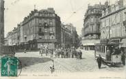 80 Somme CPA FRANCE 80 "Amiens, Place St Denis, Tram"