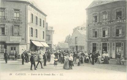 CPA FRANCE 80 "Cayeux, Grande Rue"